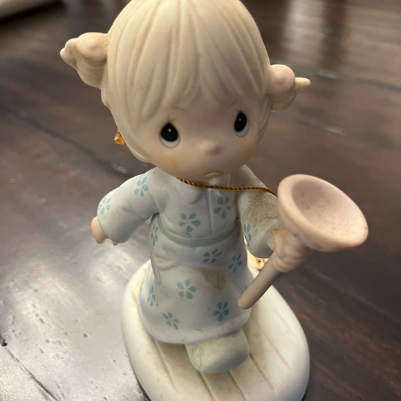 Precious Moments - Faith Takes The Plunge & Lord Help Me Stick To My Job - Picture 2 of 3